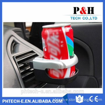Air Conditioner Vent Mount Insert Cup Stand Black Car Can Bottle Holder